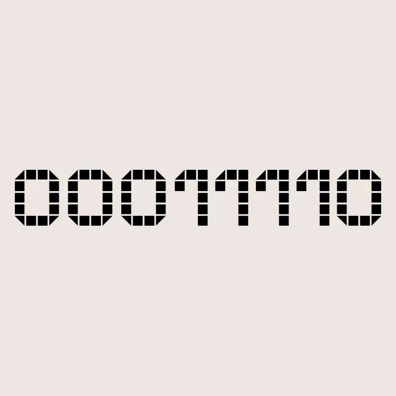 Binary notation - 30