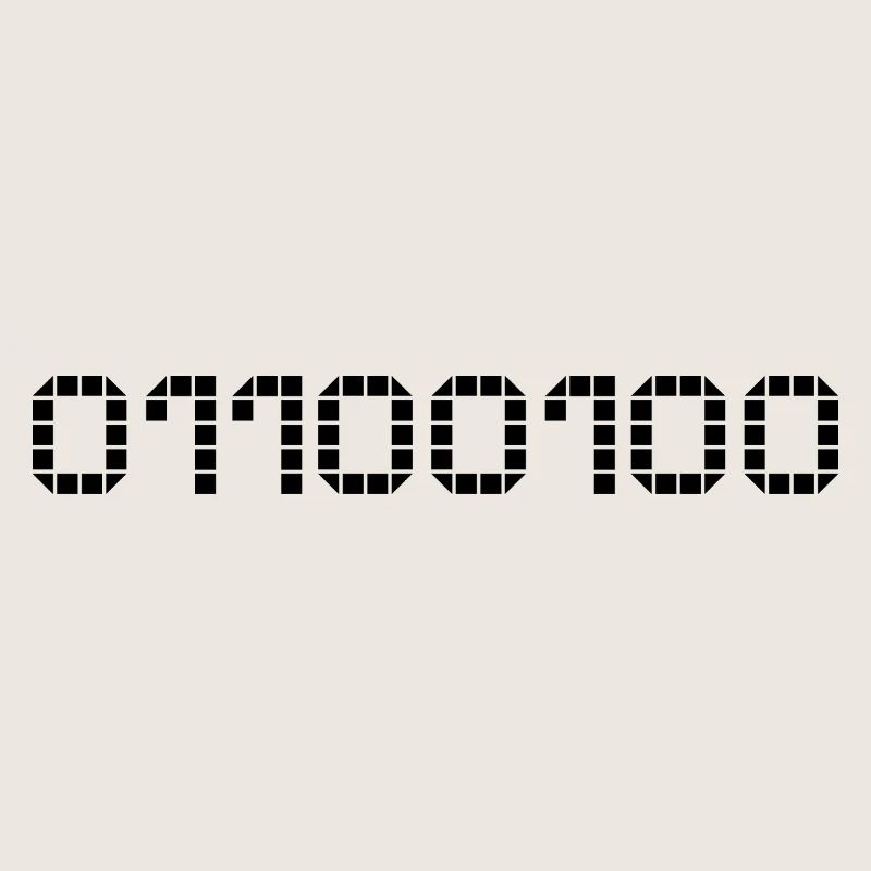 Binary notation - 100