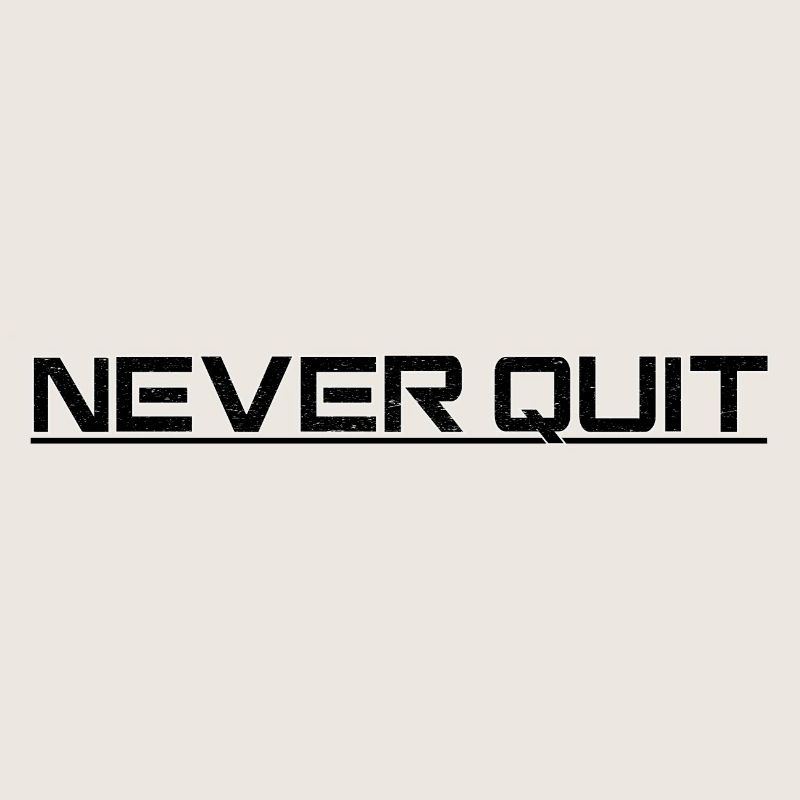 Motif d’endurance Never Quit