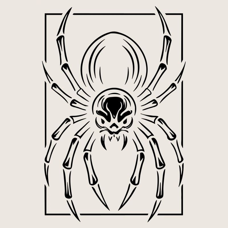 Stylized spider