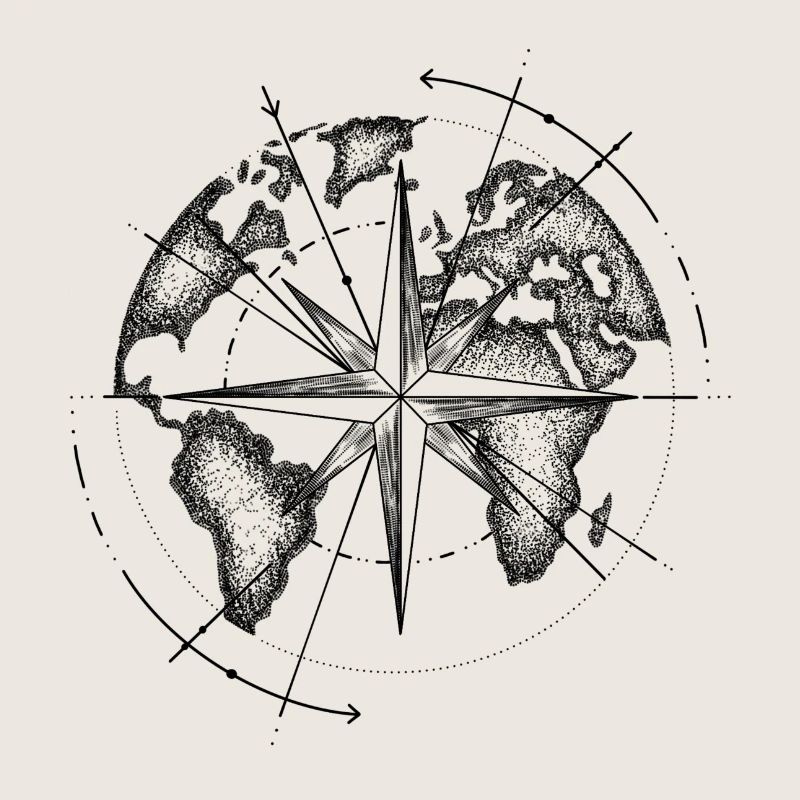 Map monde 