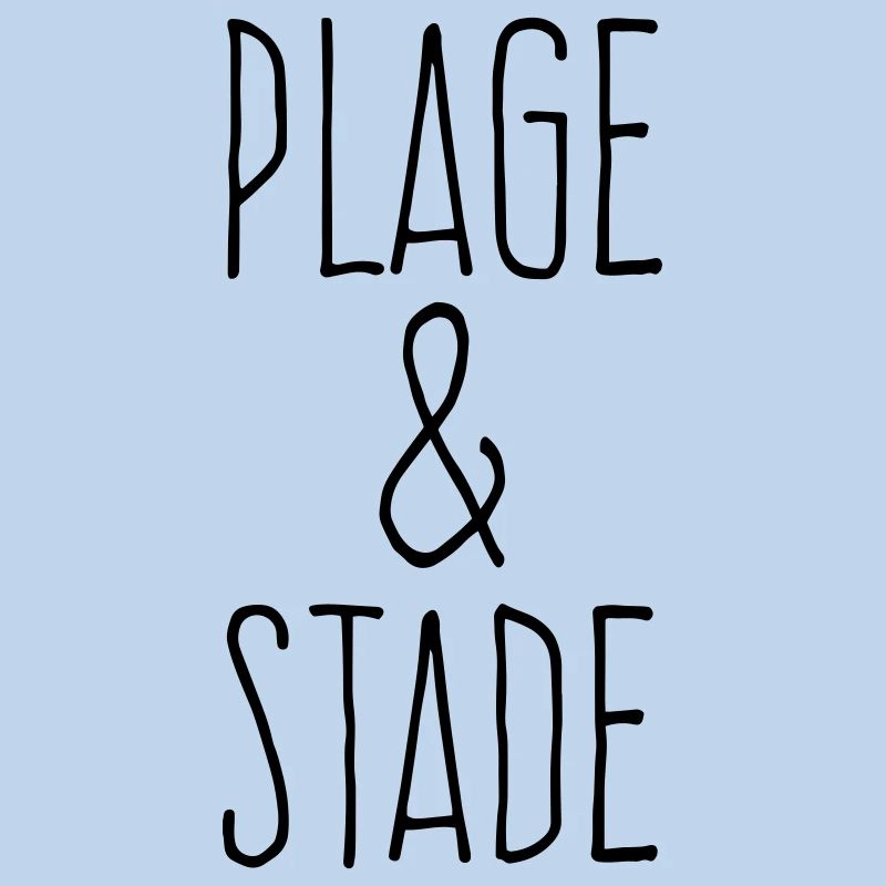 Plage et stade