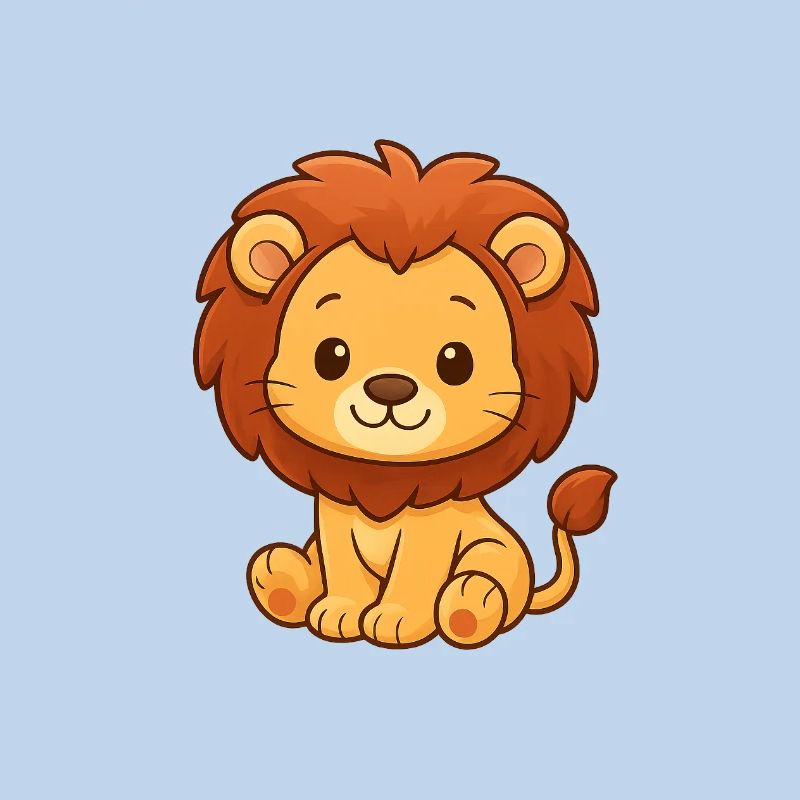 Design mignon de Lion Kush