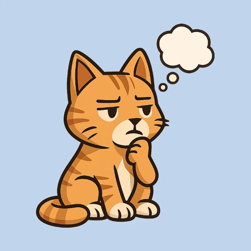 Chat-Réfléchi