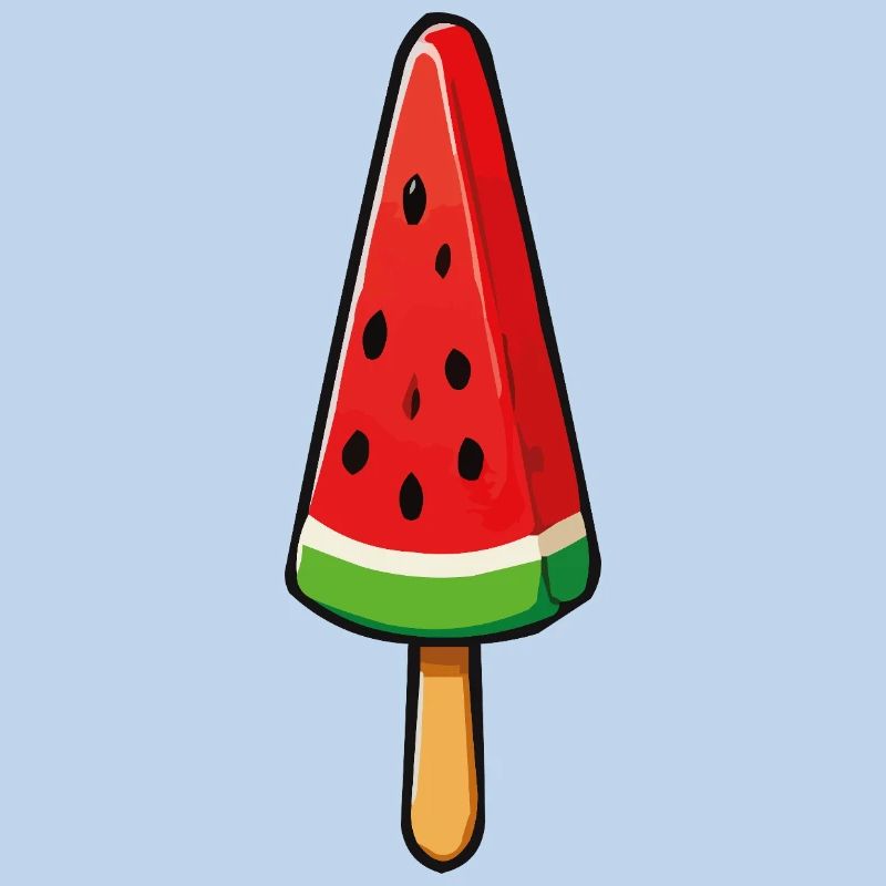 Glaces à la pastèque