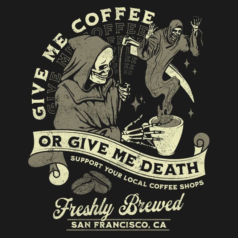 Kaffee oder Tod: Frisch Gebrüht