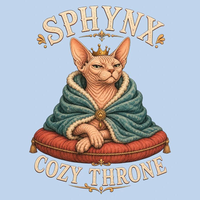 SPHYNX TRÔNE DOUILLET Chat