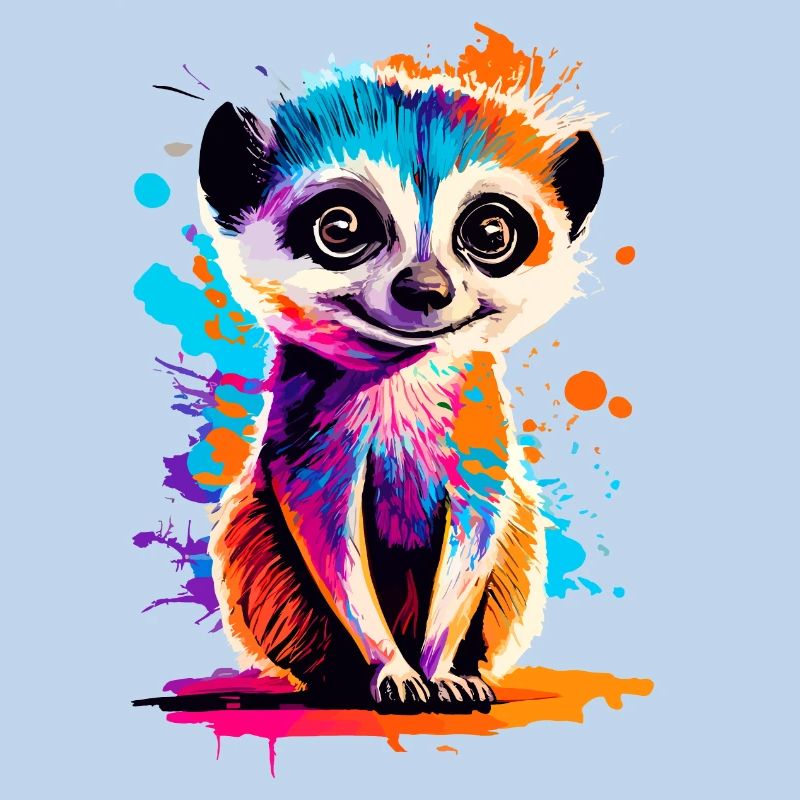 Suricate coloré - Suricate du désert