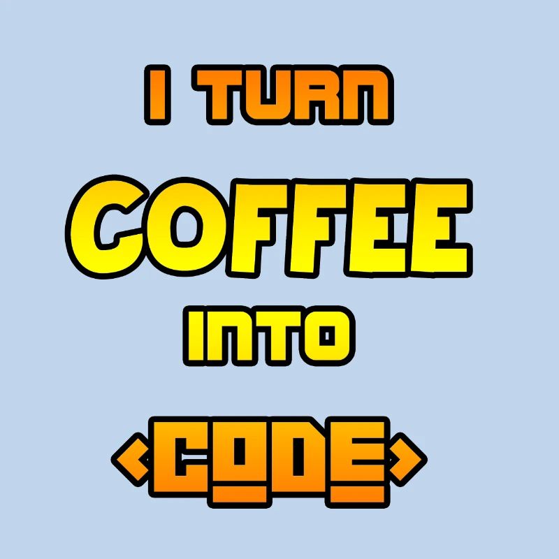 Je transforme le café en code