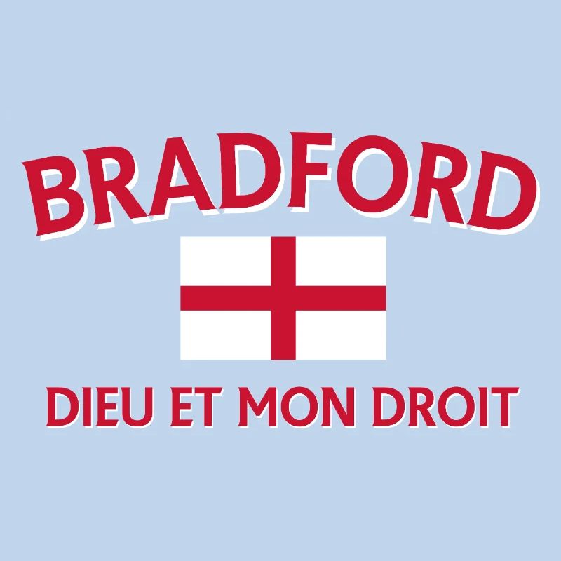 Drapeau de Bradford avec devise