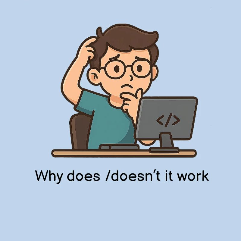 Why does/doesn't it work