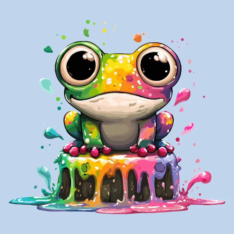 Rainbow Frog Kitchen Magic