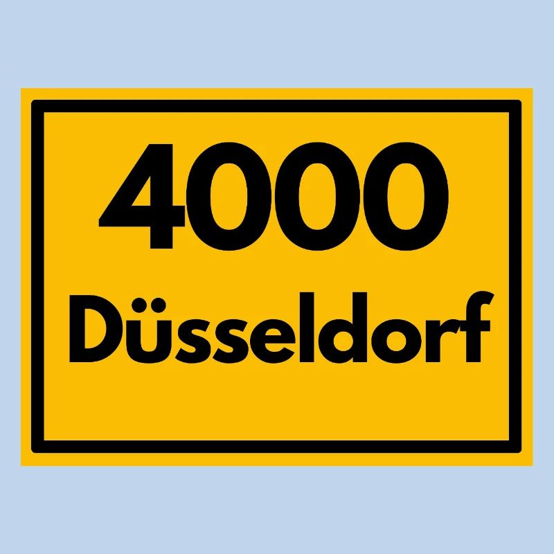 OLD POSTCODE POSTCODE RETRO 4000 DÜSSELDORF - OLD