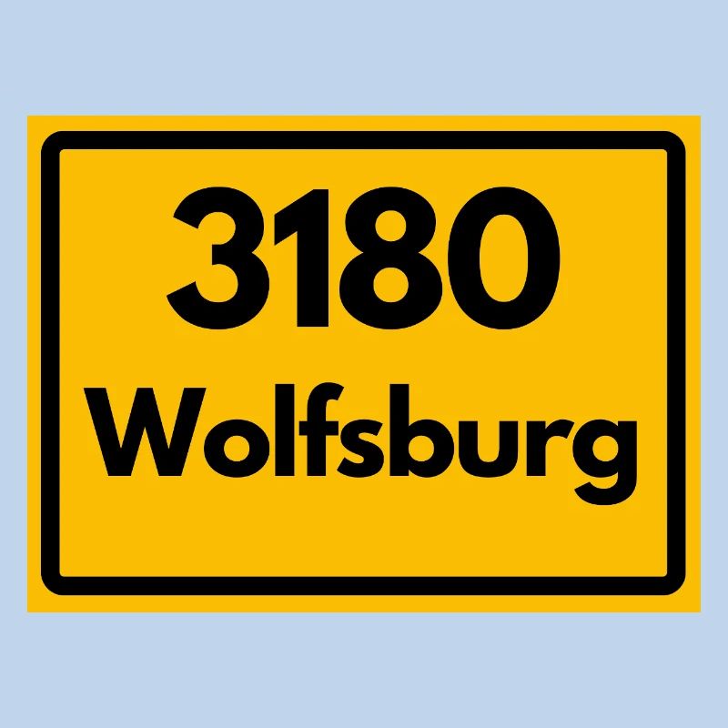 ANCIEN CODE POSTAL RETRO 3180 WOLFSBURG