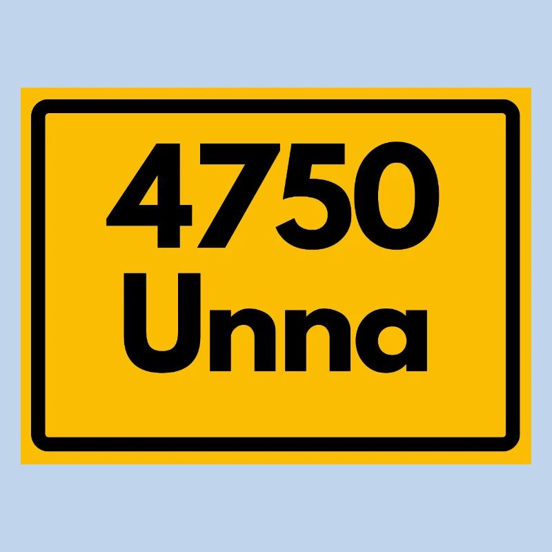 ANCIEN CODE POSTAL RÉTRO 4750 UNNA