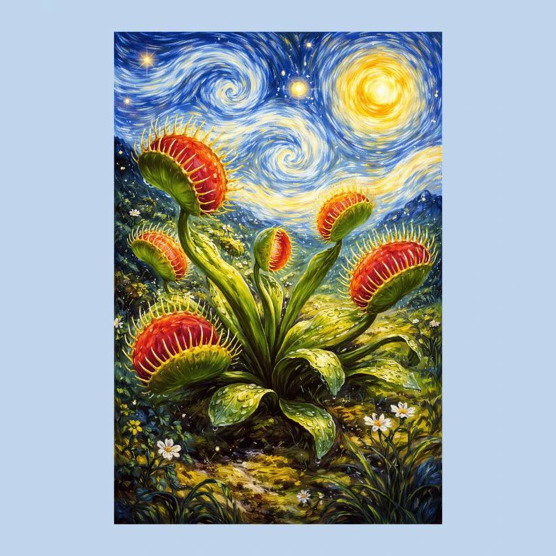 Venus Flytrap Starry Night