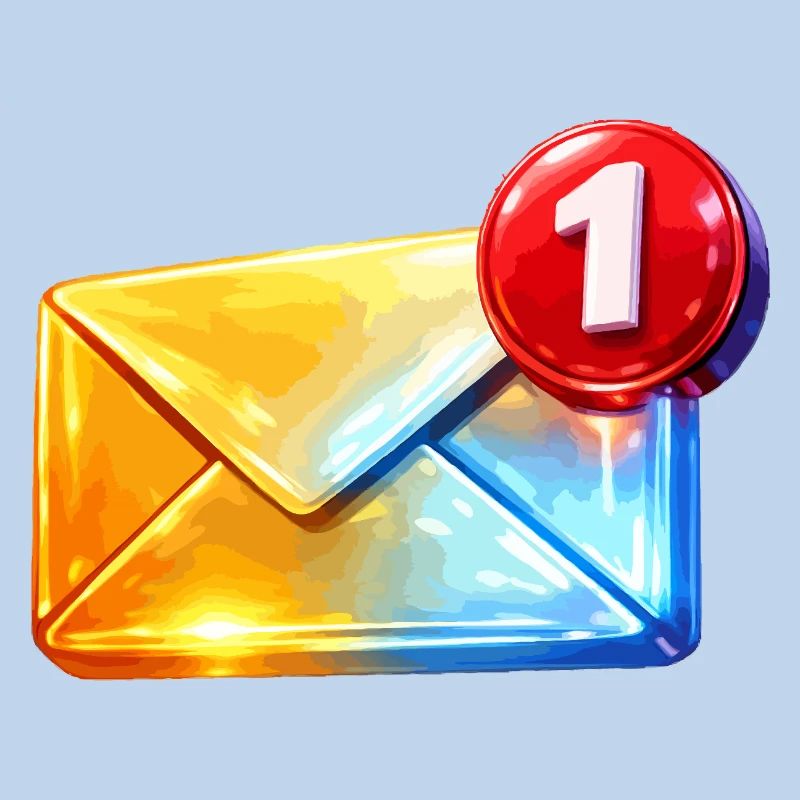 Erste Abzeichen-E-Mail