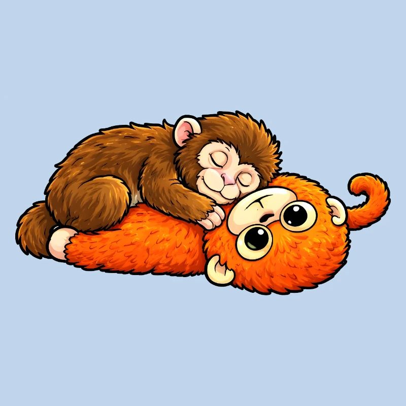 Bébé Singe Coup de Poing