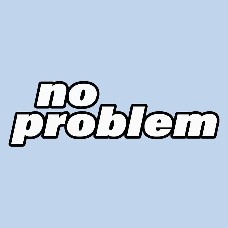 NO PROBLEM