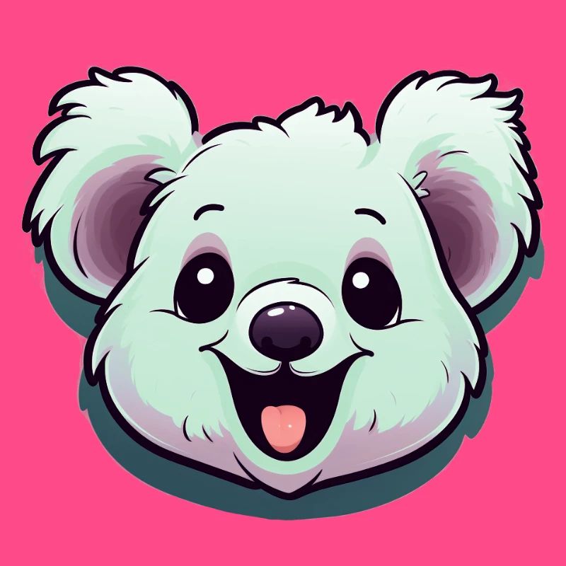 Lachender Koala