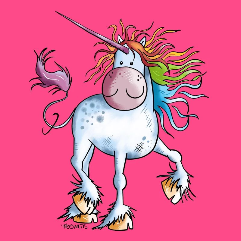 Regenbogen Einhorn