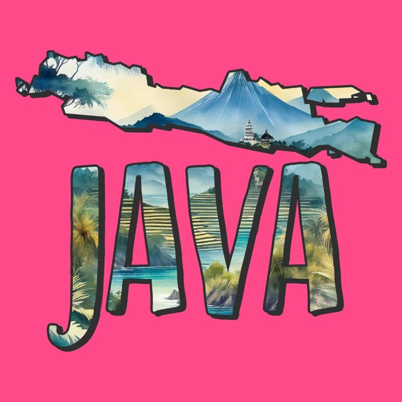 Watercolor Map Java