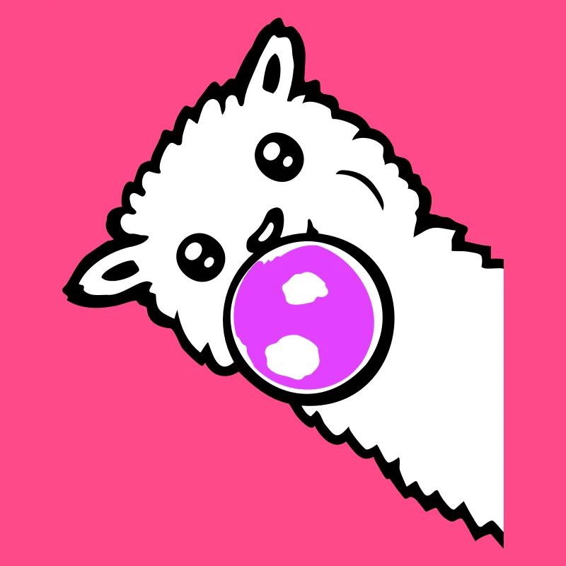 Lama Bubbles Side Side Côté Cool Mignon