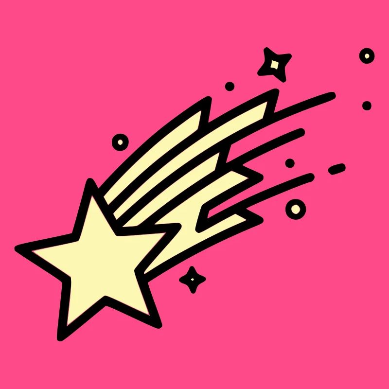 Shooting Star Comet Comic