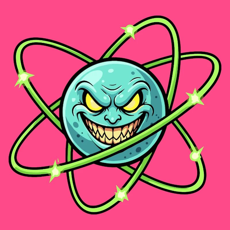 Grim Moon with Atomic Ring