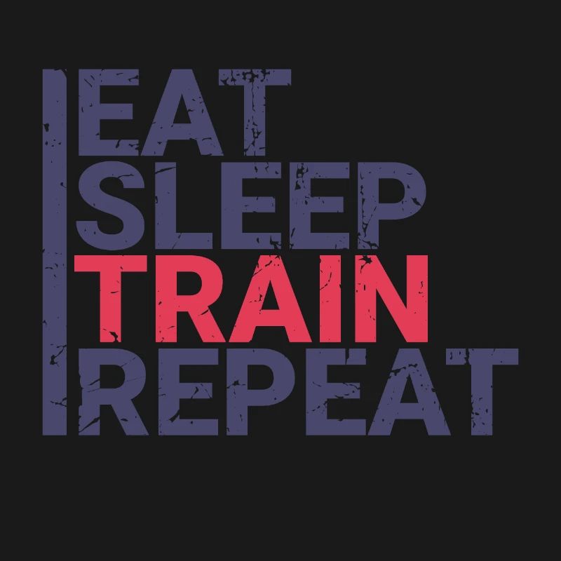 Manger dormir train répéter