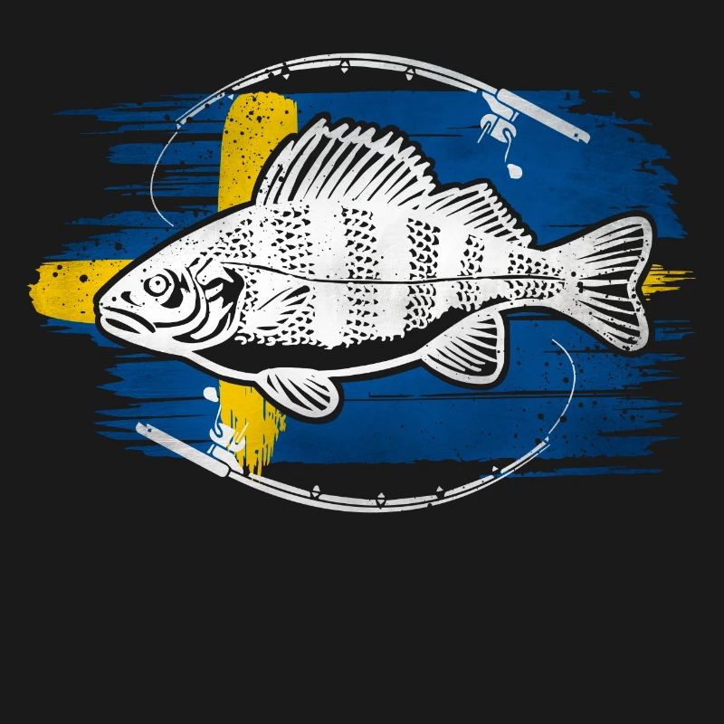 Perche de pêche de Suède