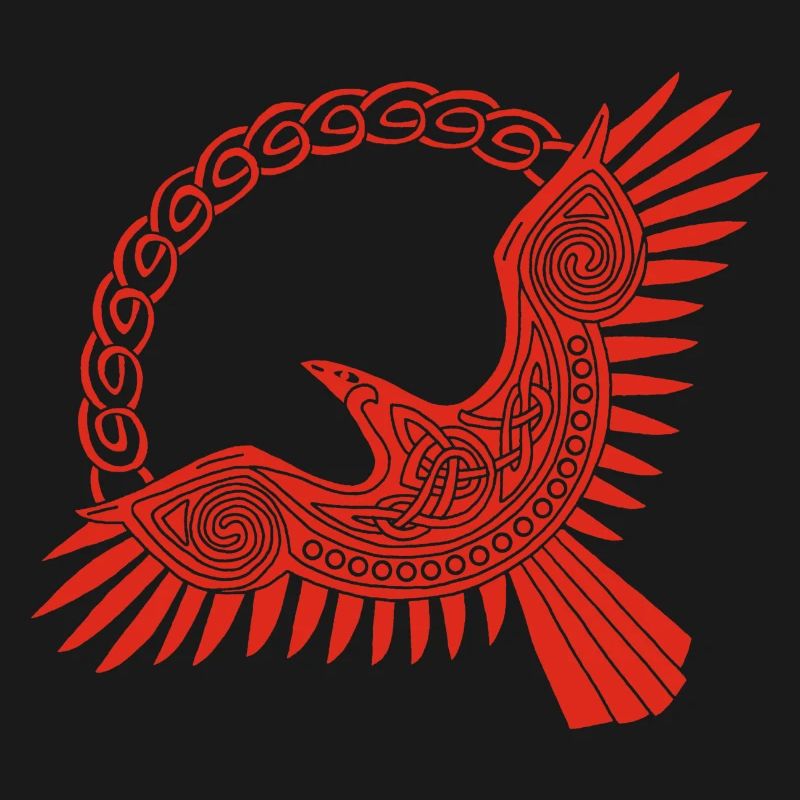 red viking eagle