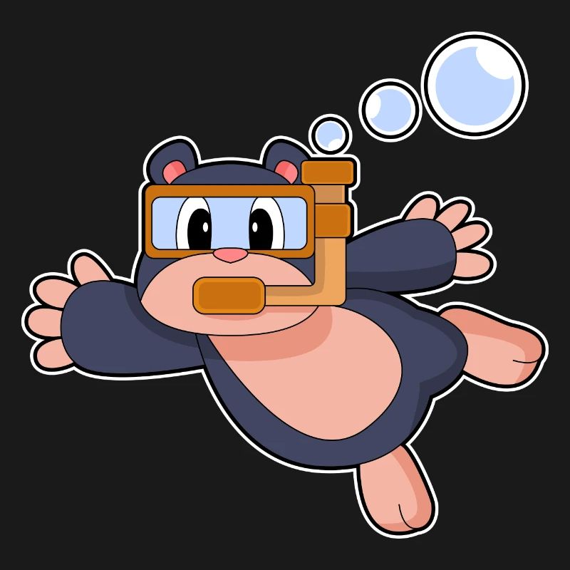Mole Diver Snorkel Plongée