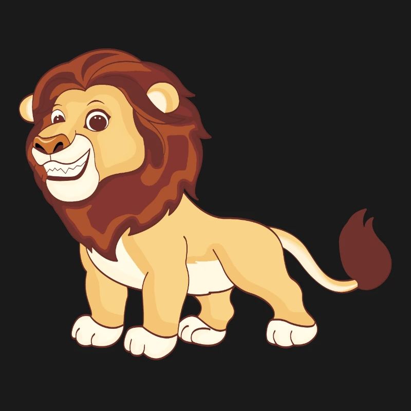 A magnificent lion