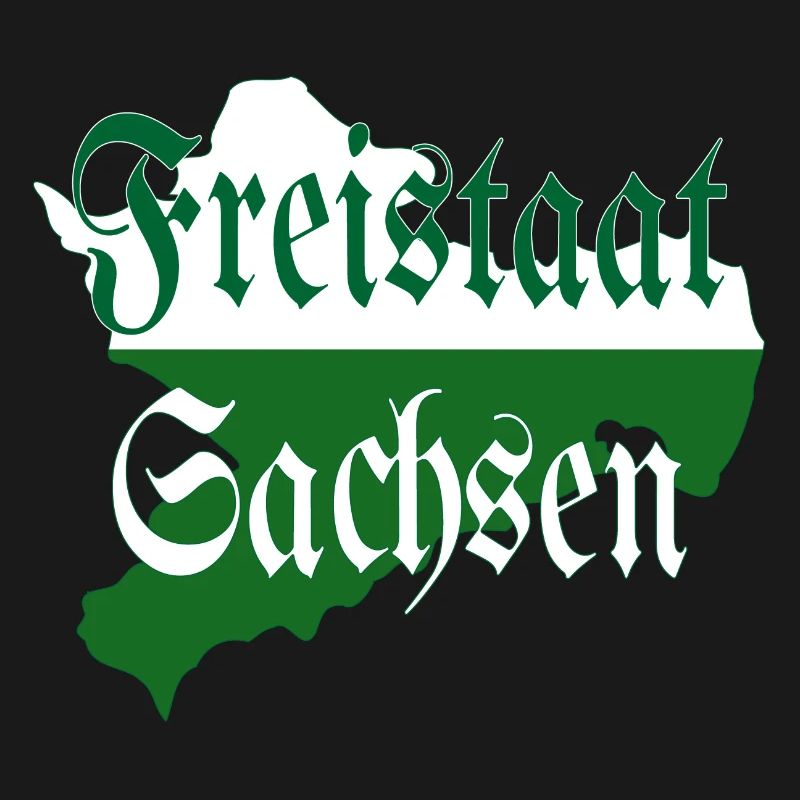 État libre de Saxe vert blanc