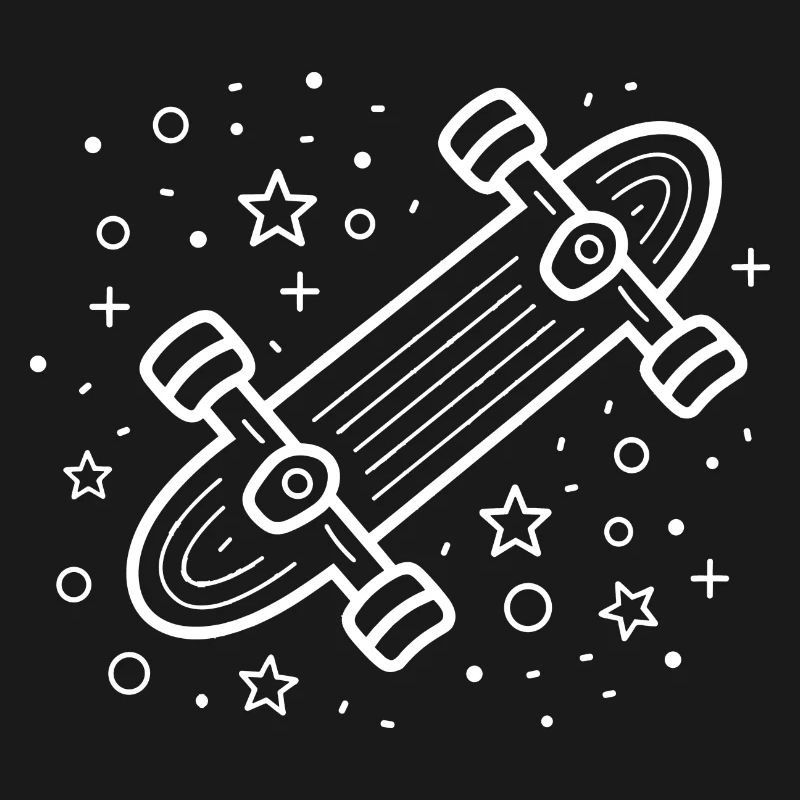 Skateboarding Comic