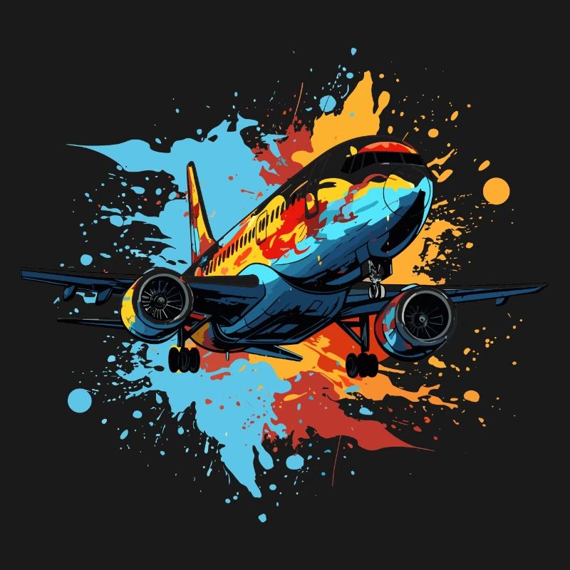 Airplane Graffiti