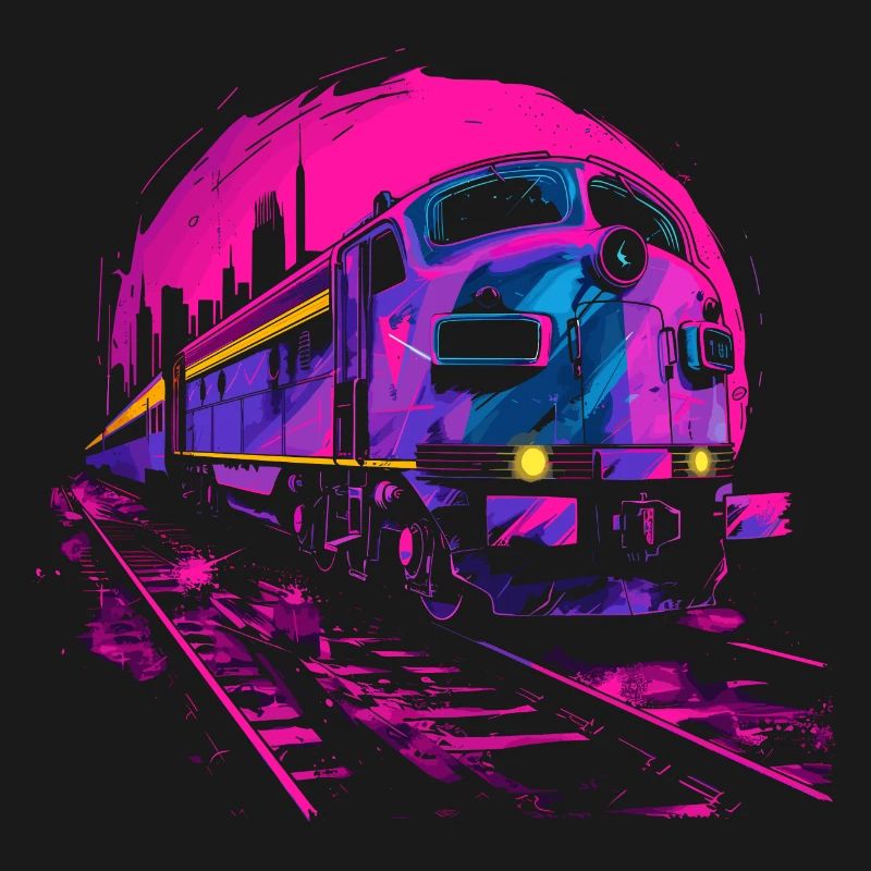Retrowave Railway