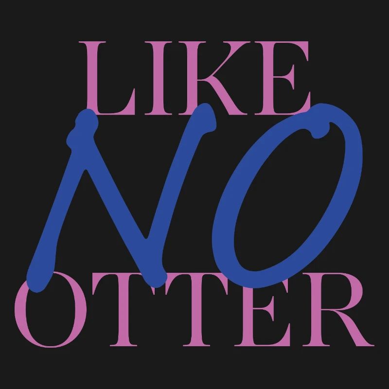Otter with a difference – pun with style