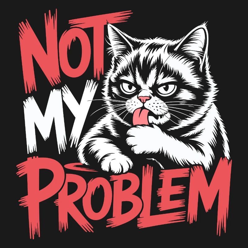 Pas mon problème chat