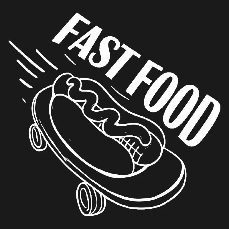 Fast Hot Dog Skateboard Longboard