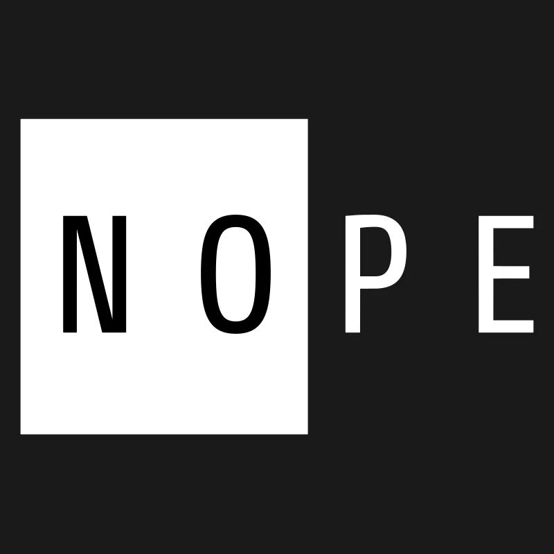 Nope White Gift