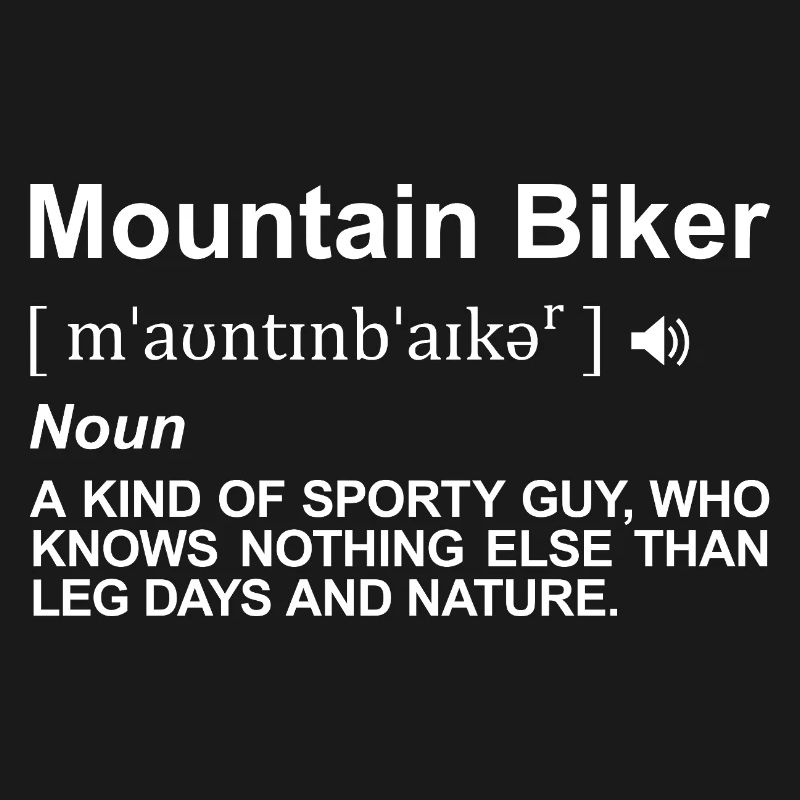 Mountain Biker Dictionary