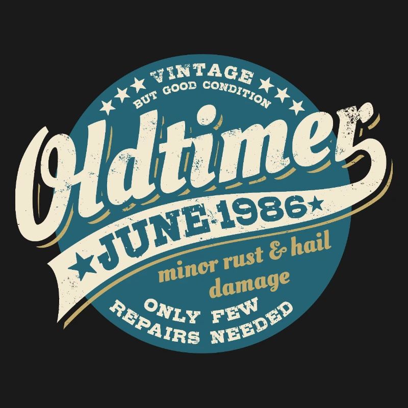 Oldtimer Juni 1986 | Geburtstag Geschenk
