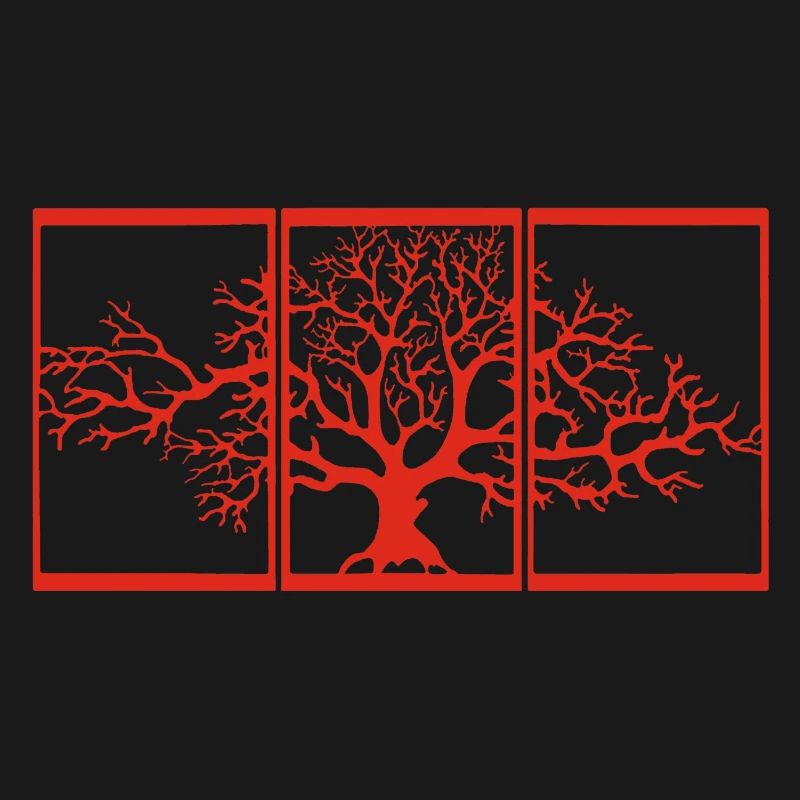Nature view (red)