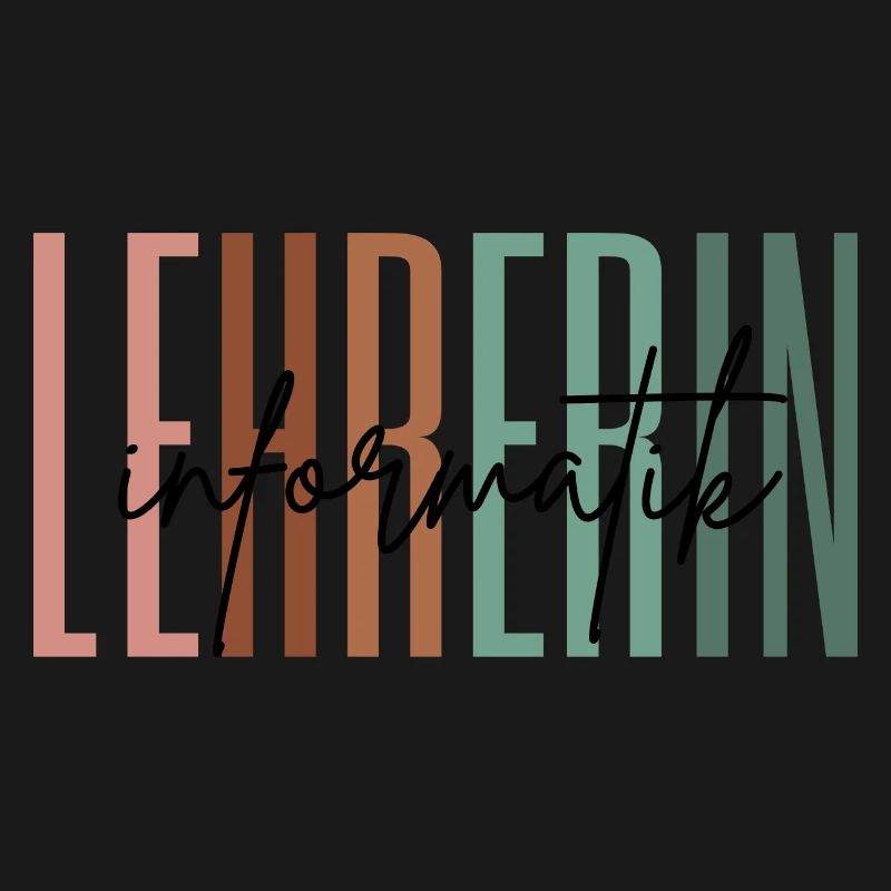 Lehrerin Informatik Informatiklehrerin Geschenk