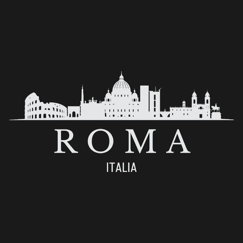 La silhouette de Rome, j’adore Rome
