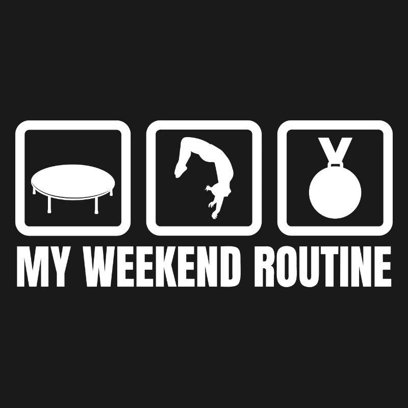 Trampoline Weekend Routine