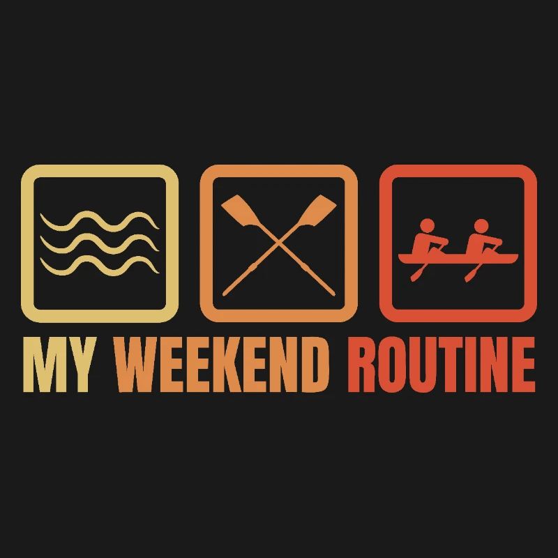 Routine du week-end de rameur