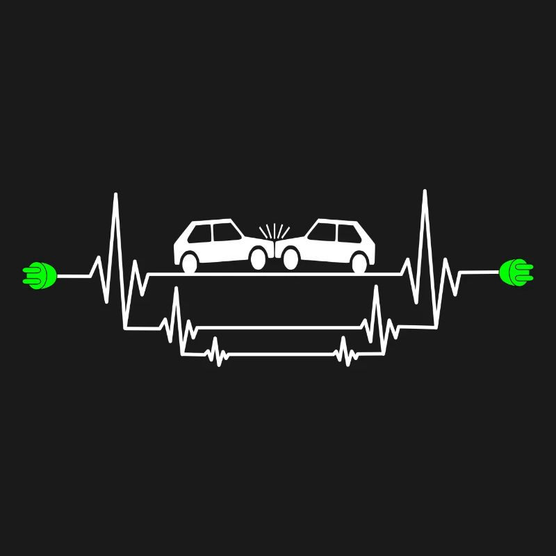 Gefährlicher E-Auto Unfall